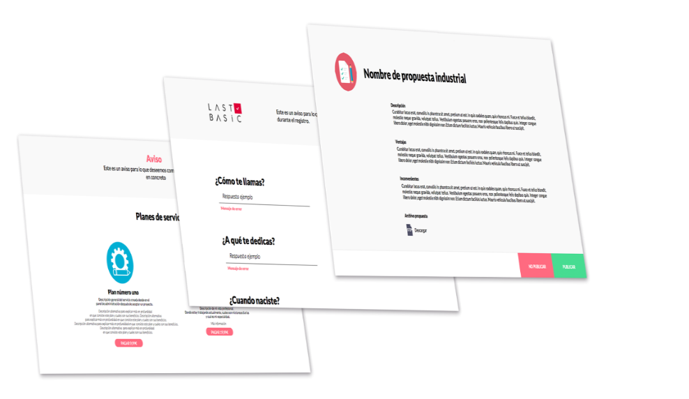 Proyecto LastBasic · Encuentra al expertonecesario para fabricar tu proyecto. Creación de una plataforma interactiva